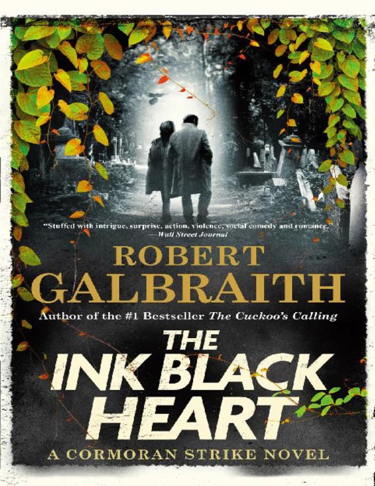 کتاب The Ink Black Heart (قلب سیاهِ جوهری) نسخه انگلیسی PDF | رابرت گالبریث