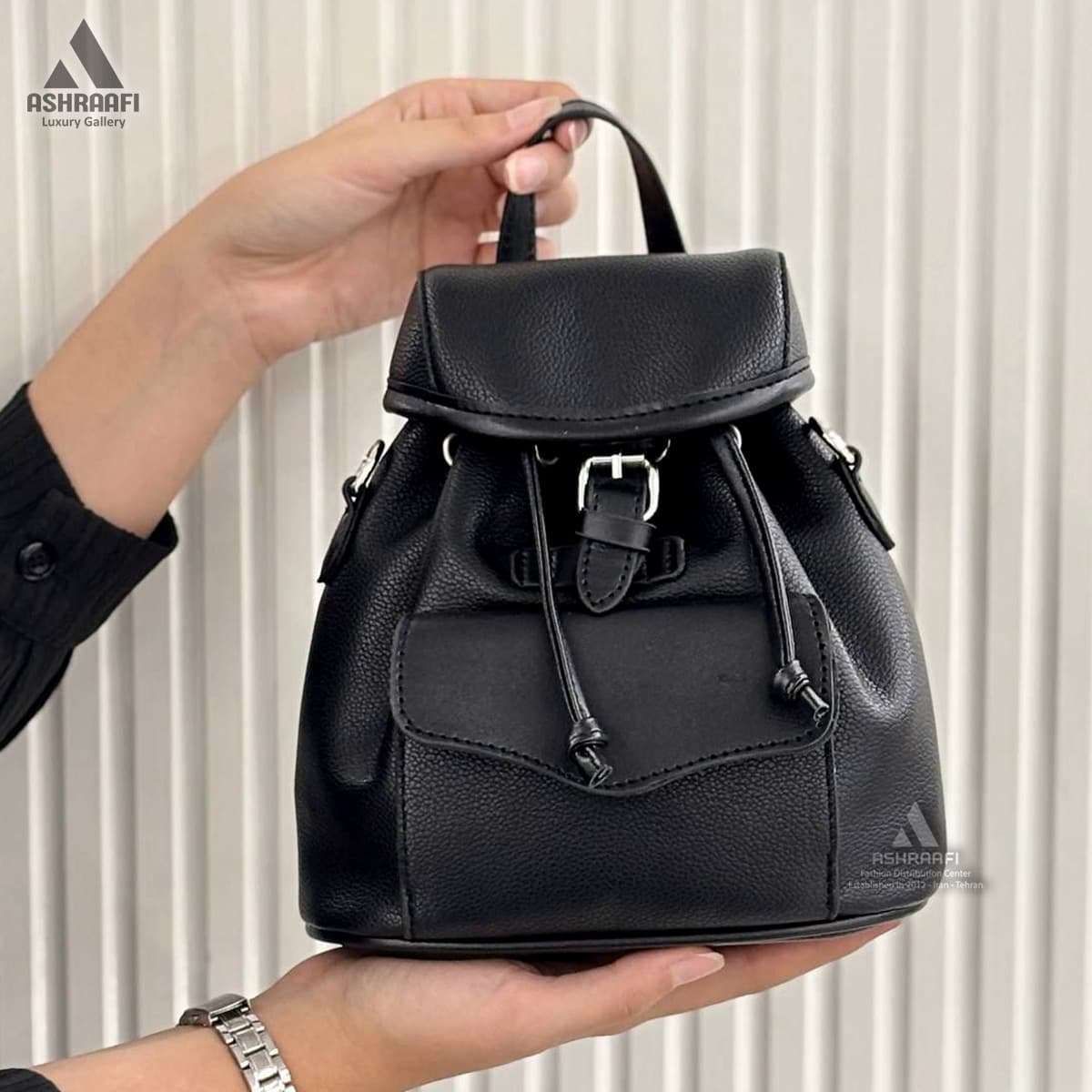کوله پشتی زنانه Backpack Black A03 — تصویر ۲