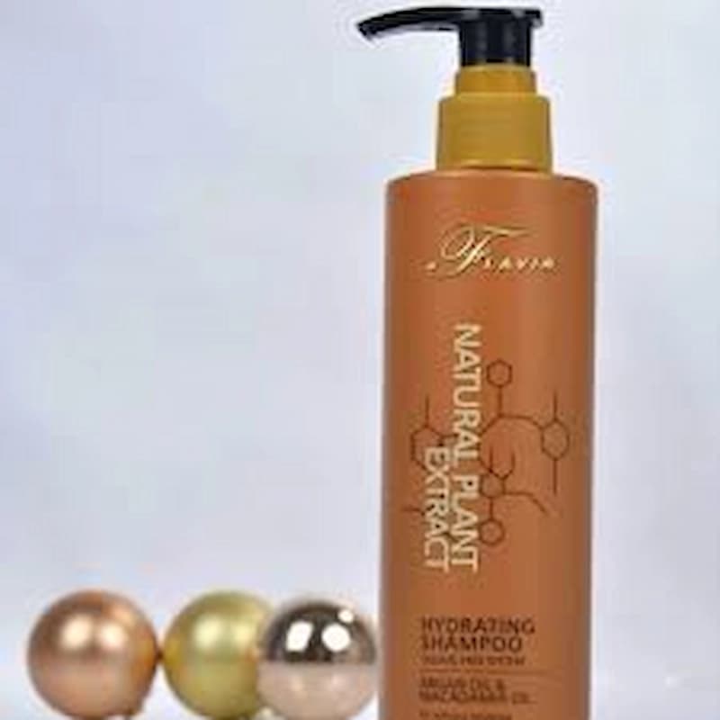 شامپو آرگان بدون سولفات فلاویا Flavia Argan – آبرسان عمیق مو حجم 500 میل — تصویر ۲