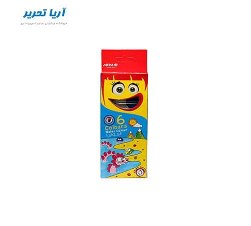 آبرنگ ۶ رنگ آریا مدل ۵۰۰۱