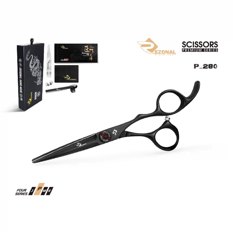 قیچی کوتاهی رزونال مدل پریمیوم P280 – مناسب اصلاح حرفه‌ای — تصویر ۳
