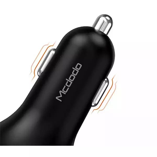 شارژر فندکی فست شارژ و گیرنده بلوتوثی مک دودو مدل CC-688 — تصویر ۴