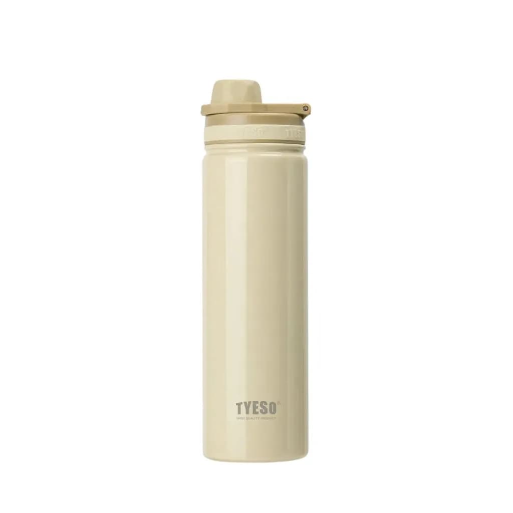 بطری ورزشی استیل ضدزنگ TYESO با دسته تاشو 750ML — تصویر ۲