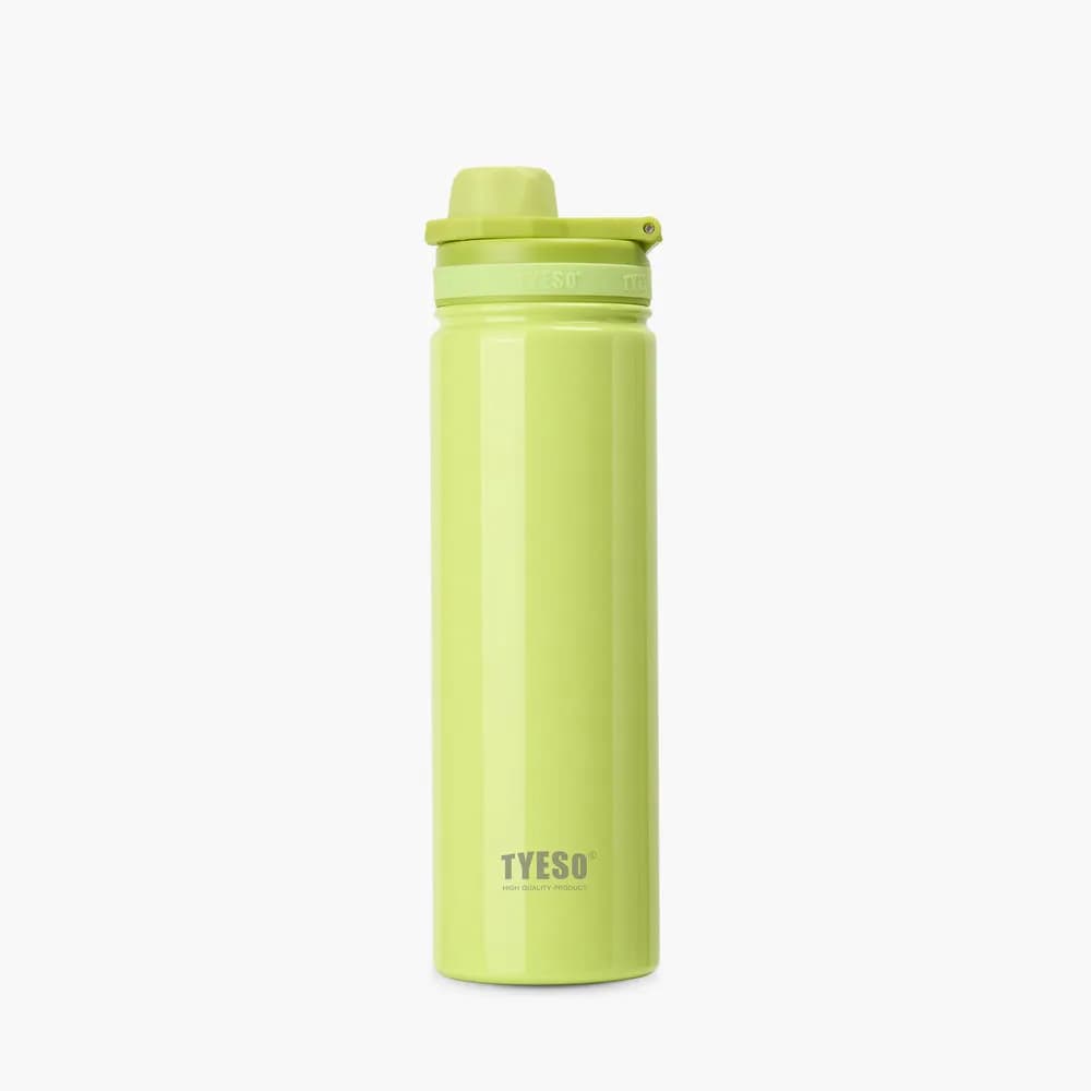 بطری ورزشی استیل ضدزنگ TYESO با دسته تاشو 750ML — تصویر ۴