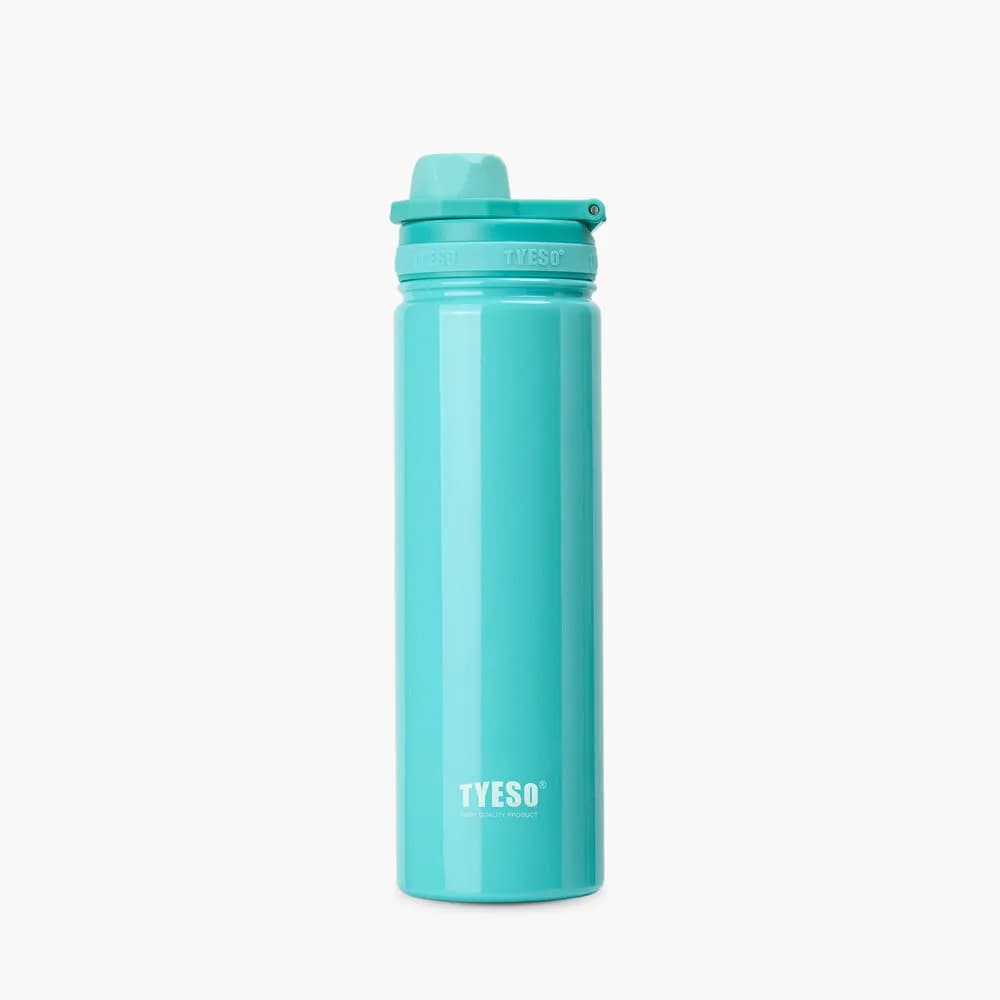 بطری ورزشی استیل ضدزنگ TYESO با دسته تاشو 750ML — تصویر ۵
