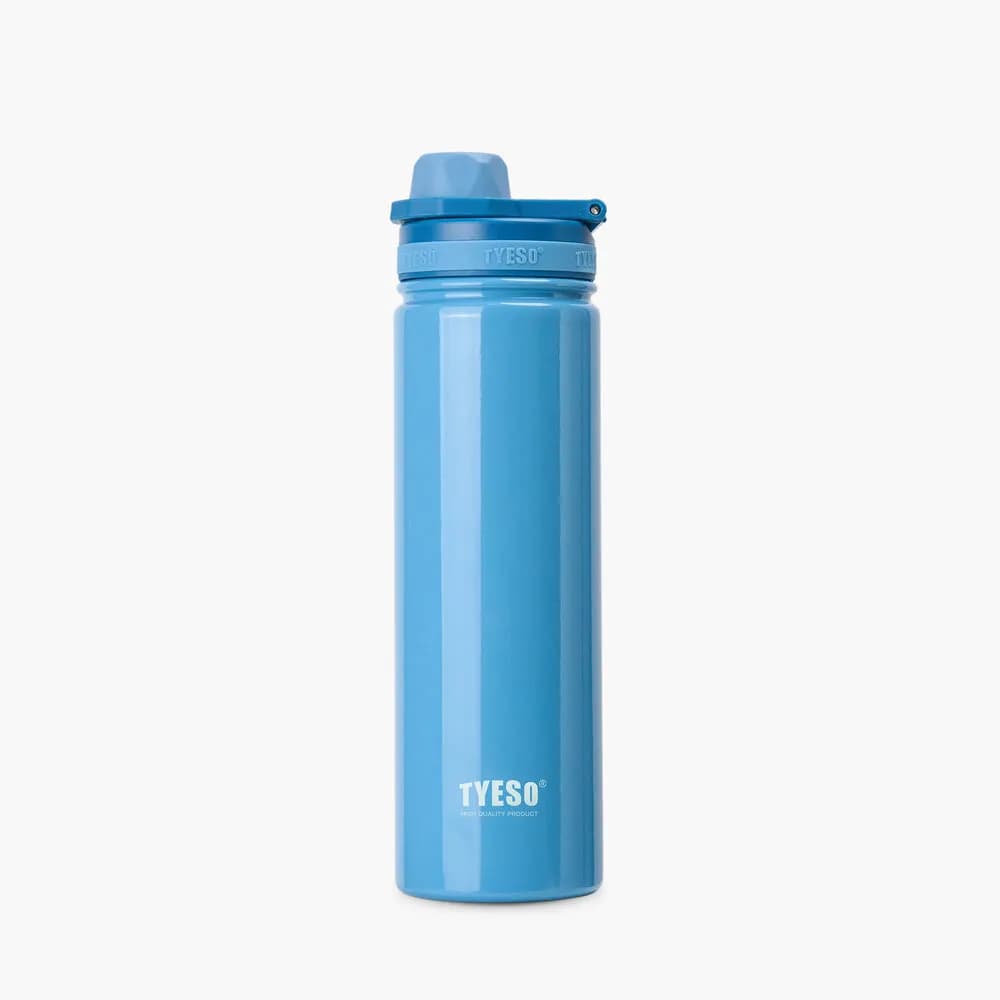 بطری ورزشی استیل ضدزنگ TYESO با دسته تاشو 750ML — تصویر ۸