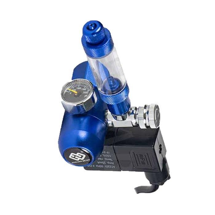 مانومتر و رگلاتور شیر برقی دار ST-01-01 CO2