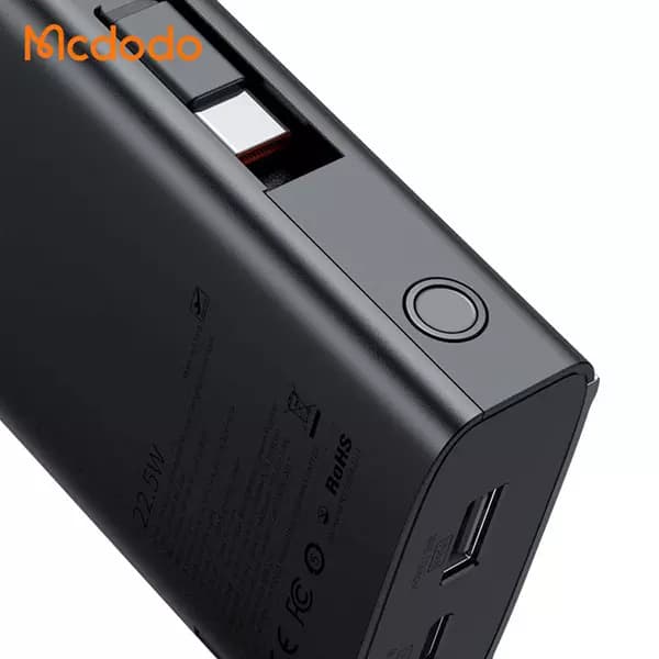 پاوربانک 10000 مک دودو مدل MC-1161 با توان 22.5 وات — تصویر ۷