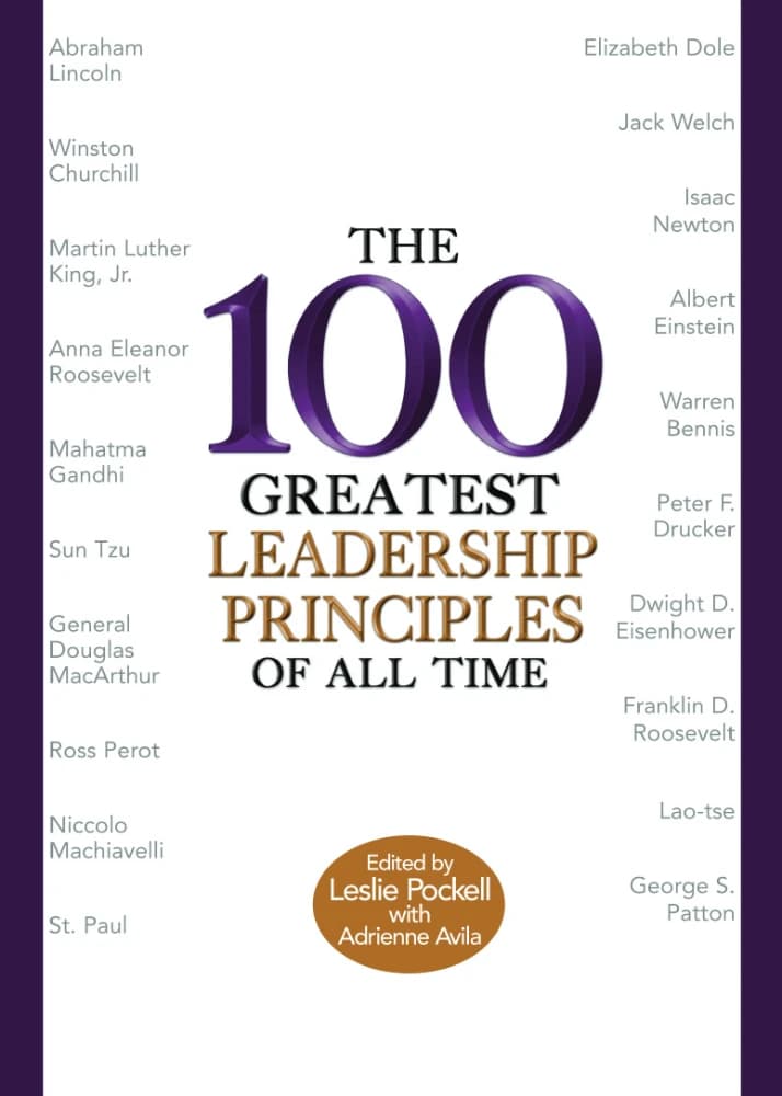 کتاب The 100 Greatest Leadership Principles of All Time (۱۰۰ اصل بزرگ رهبری در تمام دوران‌ها) نسخه انگلیسی PDF | لسلی پاکل