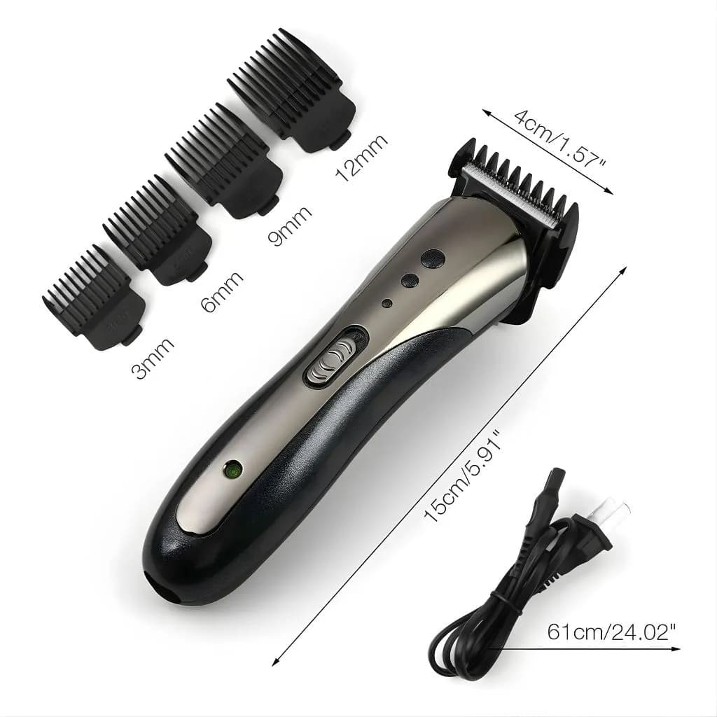 ماشین اصلاح مردانه DALING DL-1071 سه‌کاره شارژی — تصویر ۲