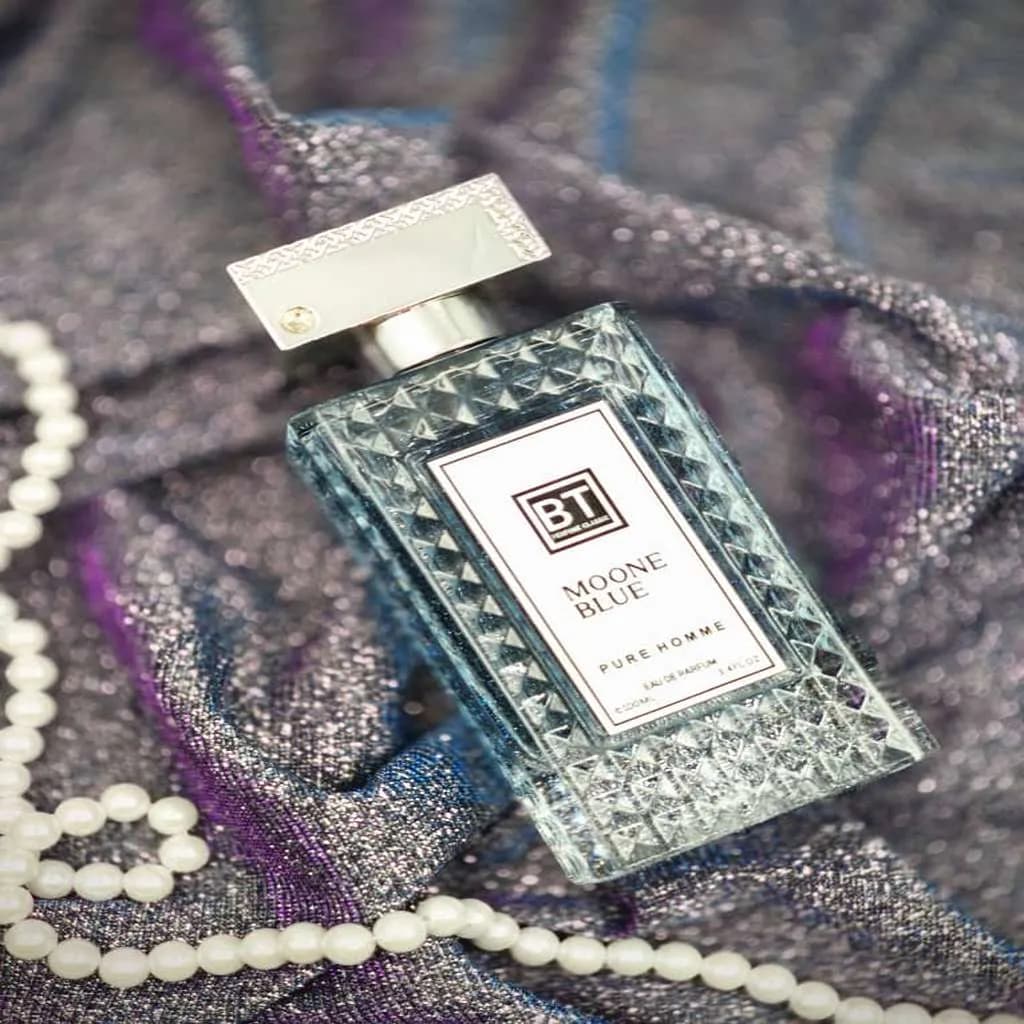عطر مردانه MOONE BLUE برند BT — تصویر ۲