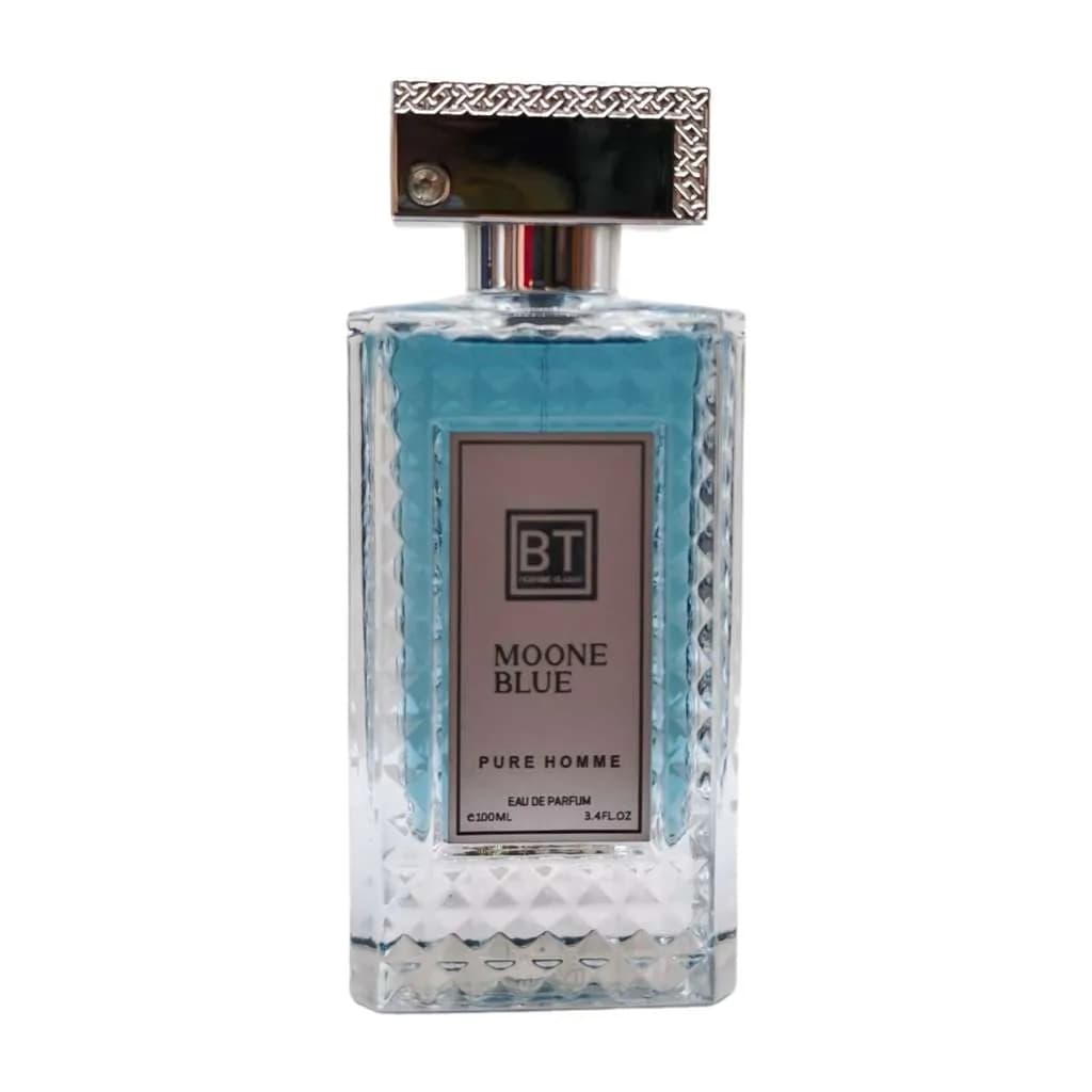 عطر مردانه MOONE BLUE برند BT — تصویر ۳