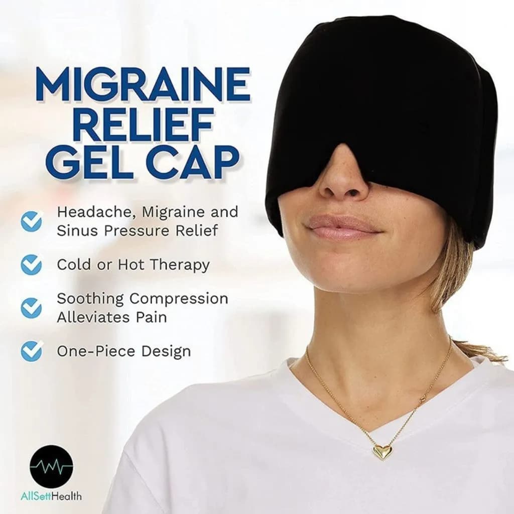 کلاه ژله ای تسکین دهنده میگرن و سردرد کد m345 — تصویر ۶