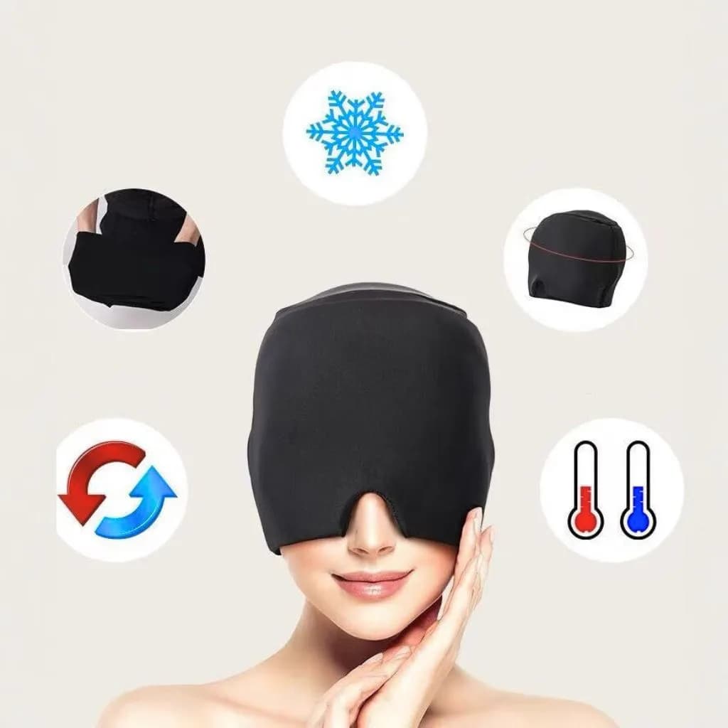 کلاه ژله ای تسکین دهنده میگرن و سردرد کد m345 — تصویر ۷