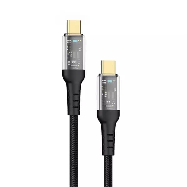 کابل تبدیل تایپ سی 1 متری 60W پرووان مدل PCC113
