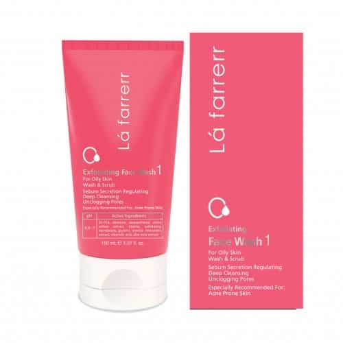 ژل شستشوی صورت لافارر مخصوص پوست های چرب و مستعد آکنه مدل Oily Skin حجم 150 میلی لیتر