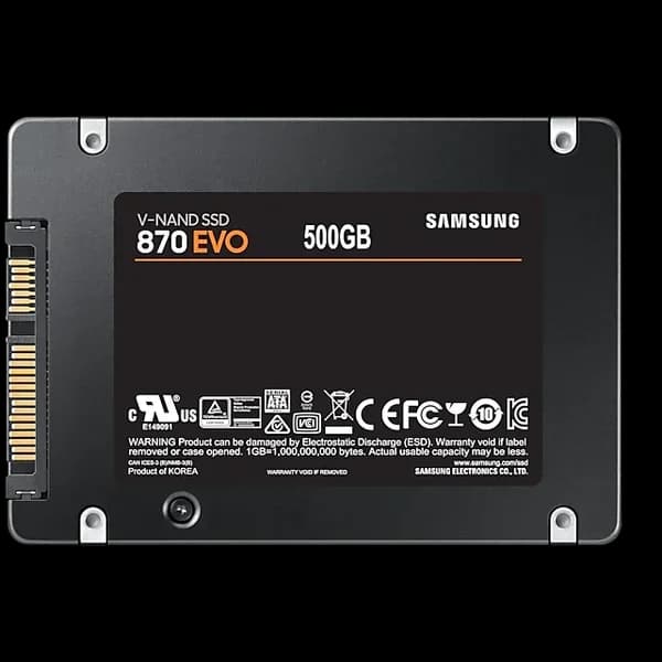 هارد SSD سامسونگ 500 گیگ مدل 870 EVO — تصویر ۴