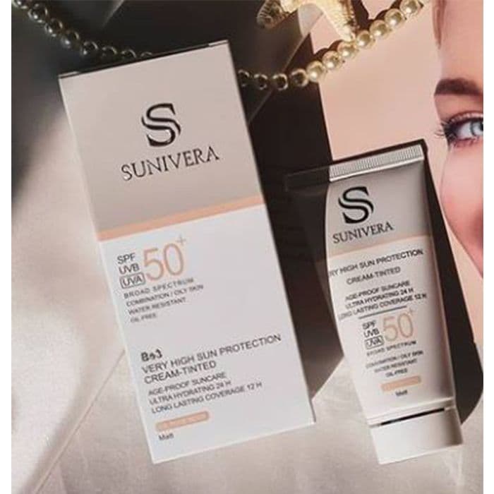 کرم ضد آفتاب سانیورا spf50 مخصوص پوست چرب 1/5 matt رنگ بژ — تصویر ۲
