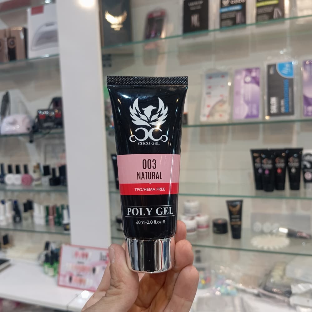 پلی ژل کوکو شماره Natural 03 حجم 60 میل — تصویر ۳