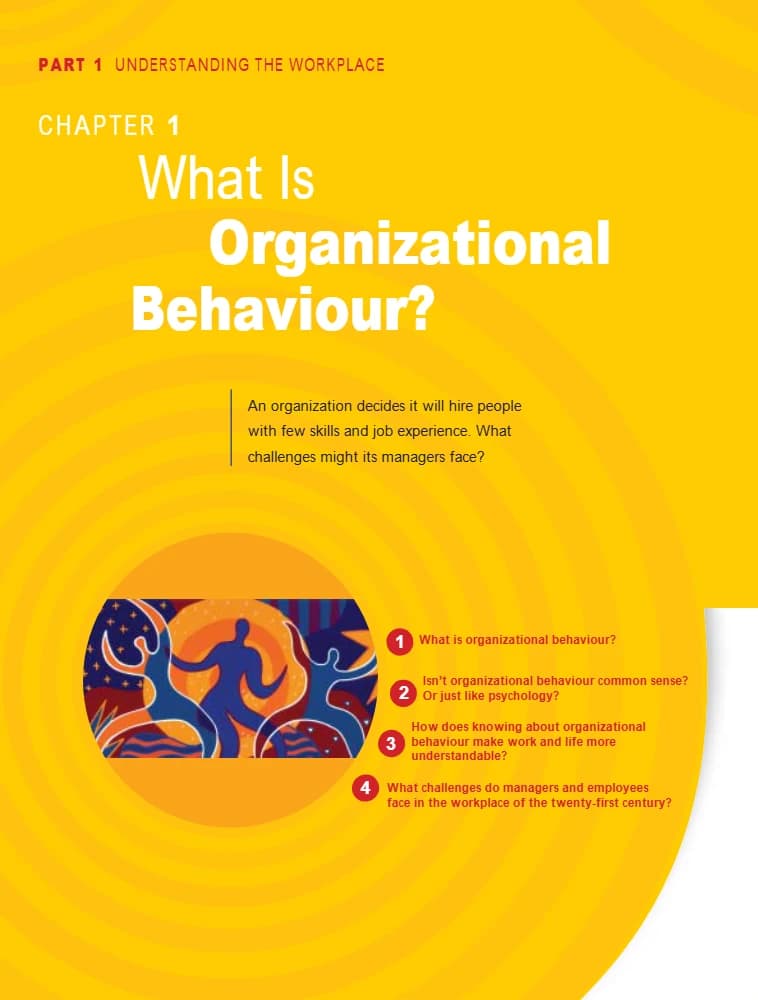 کتاب Organizational Behavior (رفتار سازمانی) نسخه انگلیسی PDF | استیون رابینز