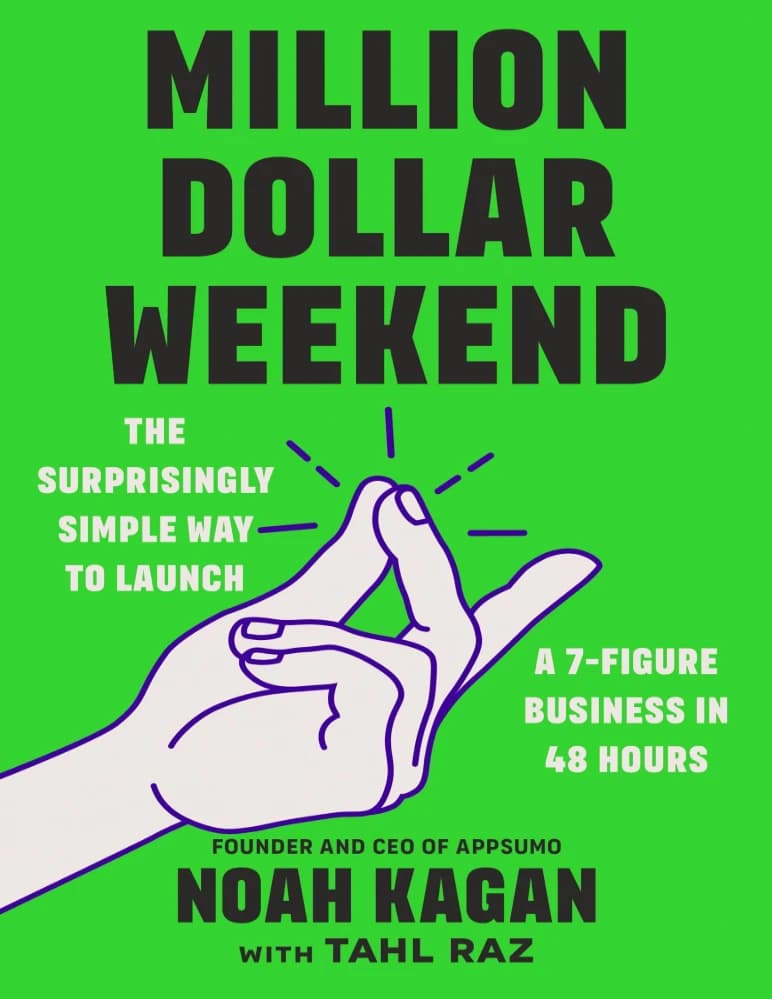 کتاب Million Dollar Weekend (آخر هفته میلیون دلاری) نسخه انگلیسی PDF | نوآ کاگان