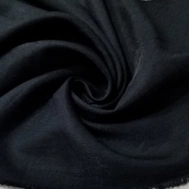 پارچه کرسپو ساده مشکی رنگ