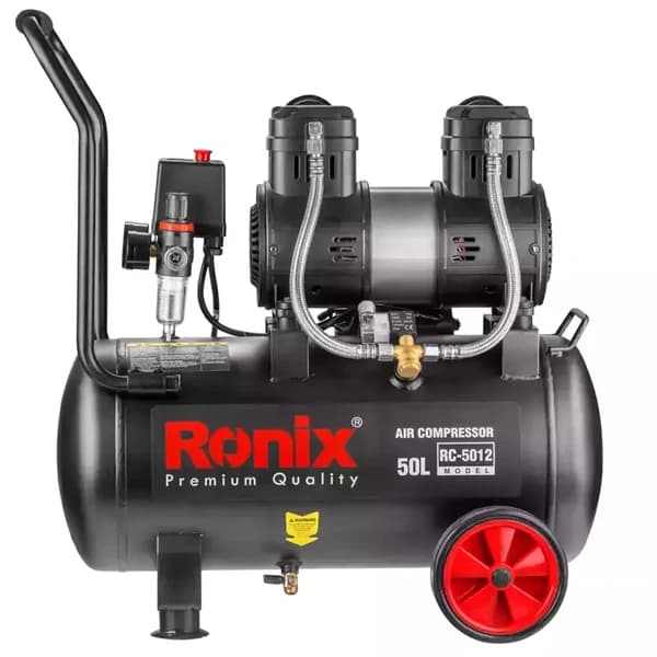 کمپرسور باد بیصدا 50 لیتری رونیکس RC-5012