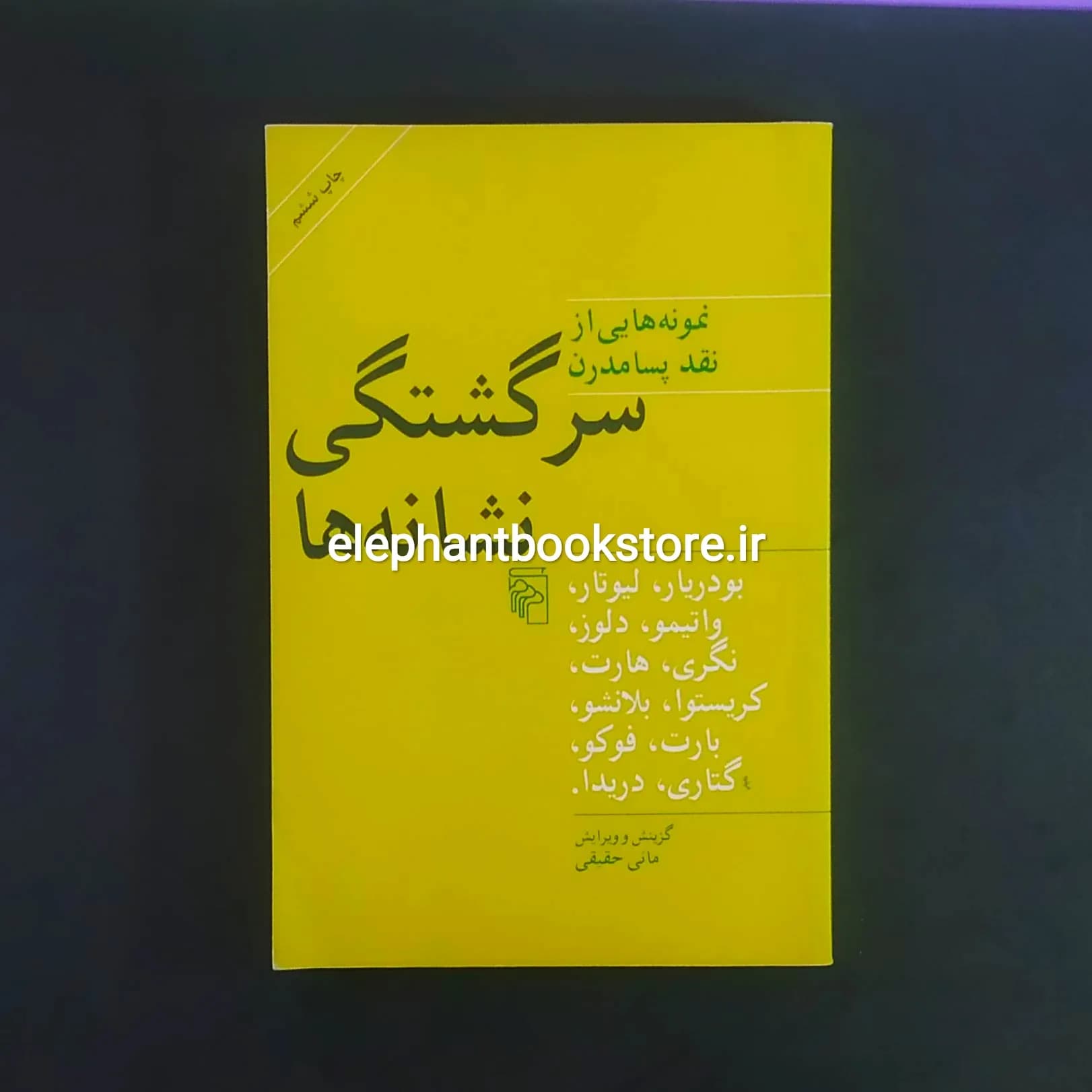 کتاب سرگشتگی نشانه ها اثر مجموعه نویسندگان