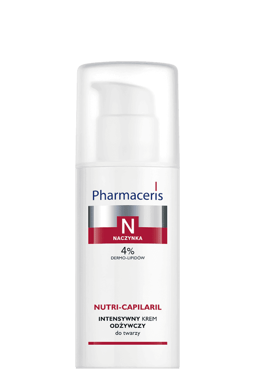 کرم تغذیهکننده و ضد قرمزی فارماسریس Pharmaceris N Nutri-Capilaril Intensive Nourishing Face Cream — تصویر ۲