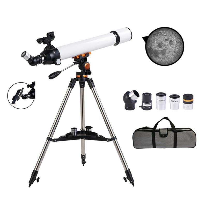 تلسکوپ شکستی 70 میلیمتری نایتاسکای مدل Stellarview 70AZ — تصویر ۶