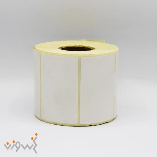 لیبل کاغذی تک ردیف 80*50 1000 عددی