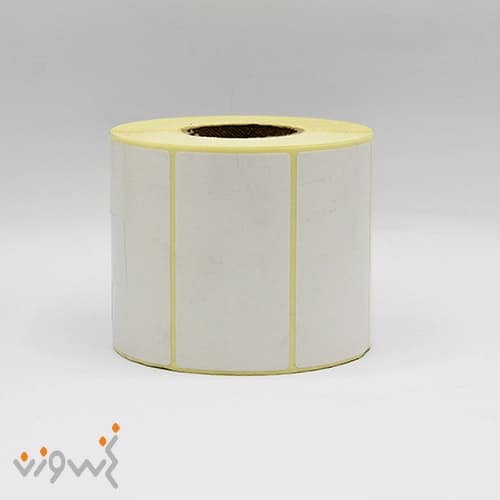 لیبل کاغذی تک ردیف 75*40 1000 عددی