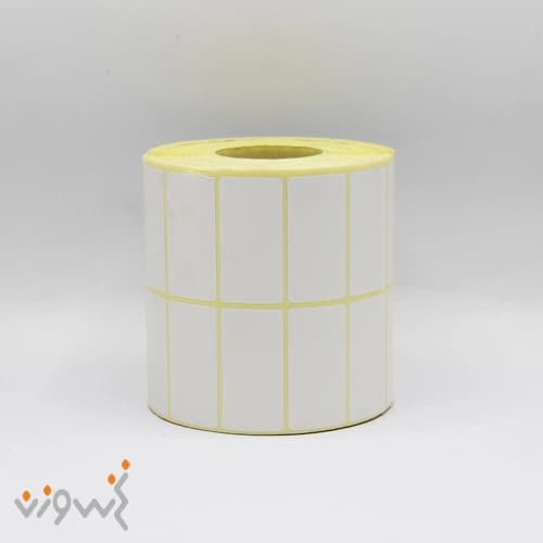 لیبل کاغذی دو ردیف 50*25 4000 عددی