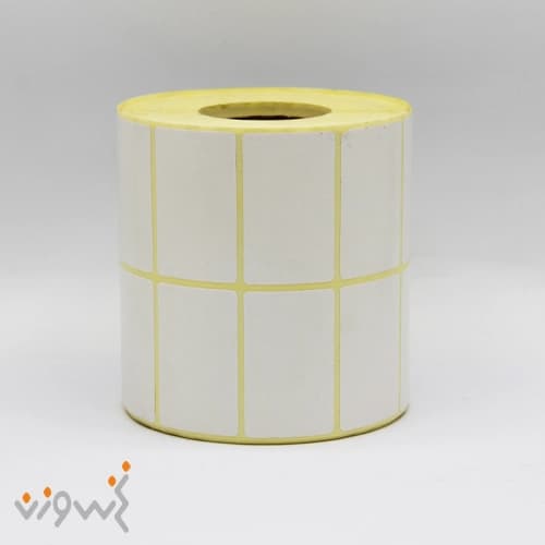 لیبل کاغذی دو ردیف 50*30 3000 عددی