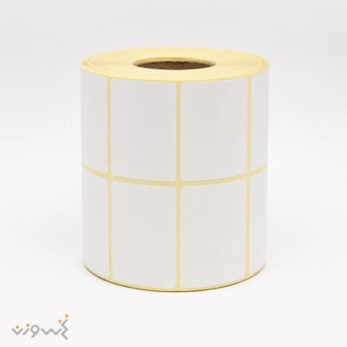 لیبل کاغذی دو ردیف 51*34 3000 عددی