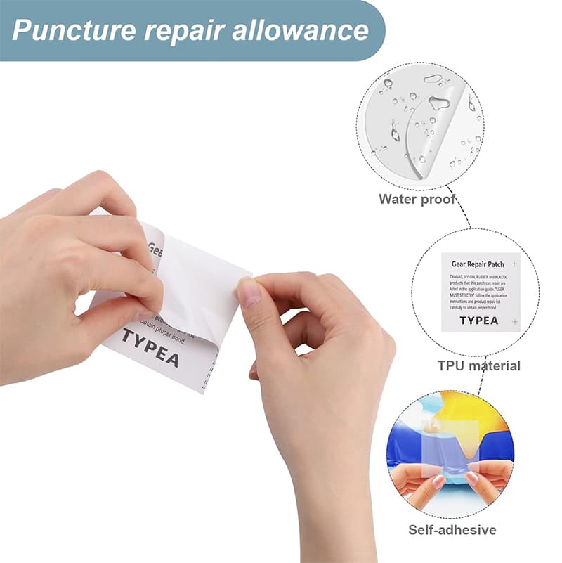 چسب تعمیر چادر 3.75 متری مدل TPU Gear Repair Type A — تصویر ۶
