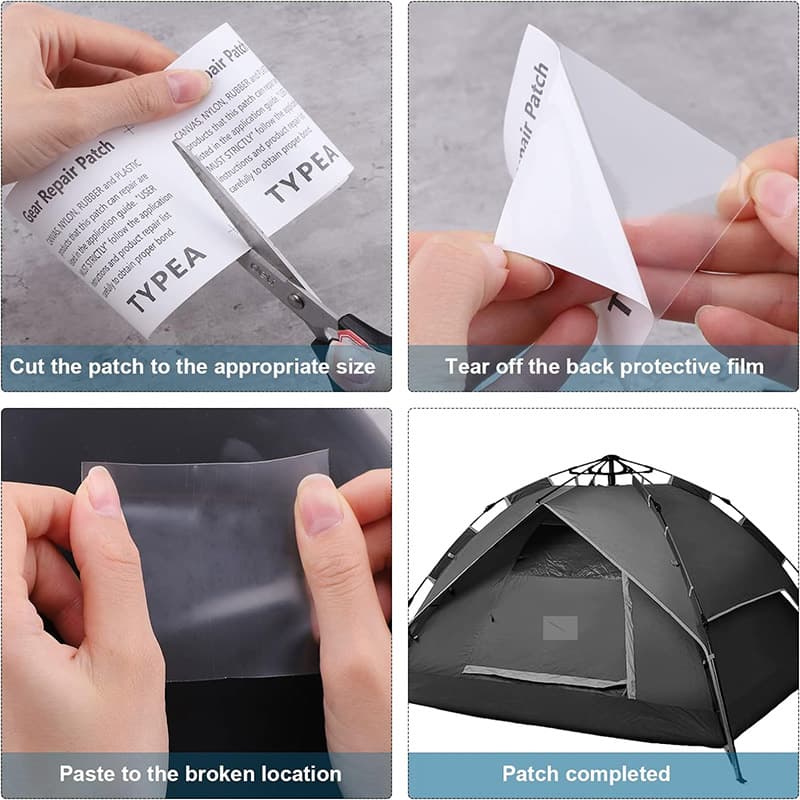 چسب تعمیر چادر 3.75 متری مدل TPU Gear Repair Type A — تصویر ۷