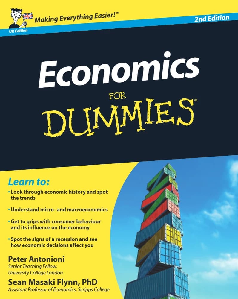 کتاب Economics For Dummies (اقتصاد به زبان ساده) نسخه انگلیسی PDF | آنتونیونی و فلین