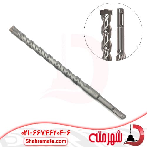 مته چهار شیار مخصوص دیوار سایز 260×24 میلی متر