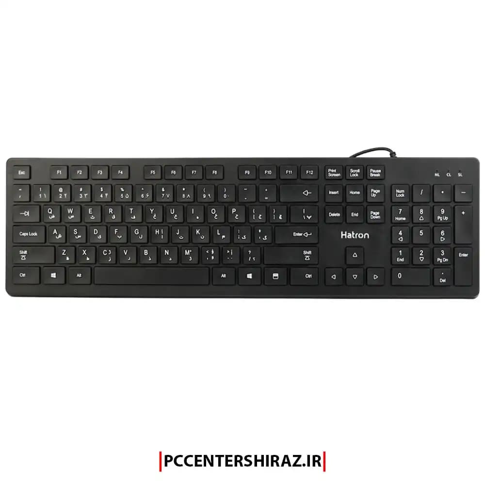 کیبورد با سیم هترون مدل KEYBOARD HATRON HK255