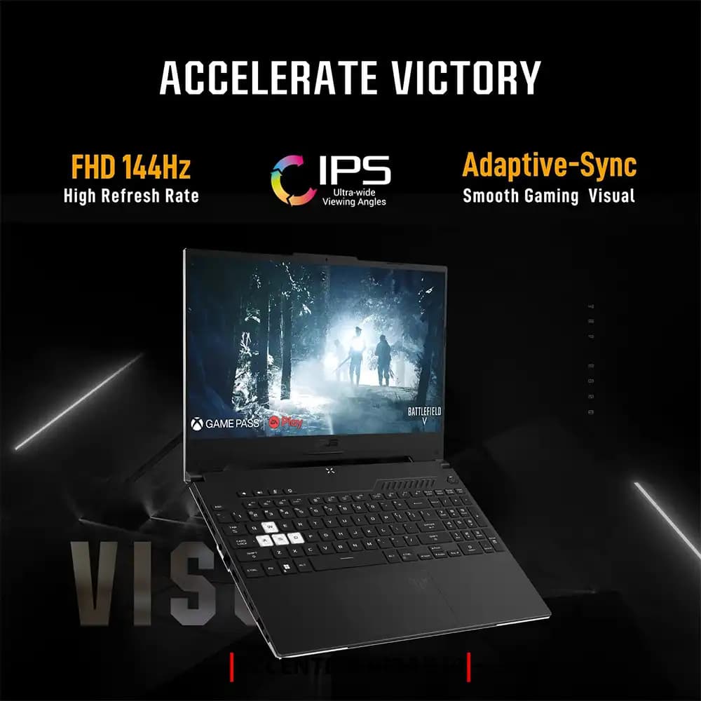 لپ تاپ ایسوس ASUS TUF Gaming FX517ZC i7 16GB 1T 4GB — تصویر ۵