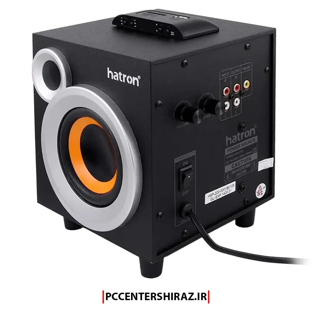 اسپیکر هترون مدل HSP220 Hatron Media Player — تصویر ۲