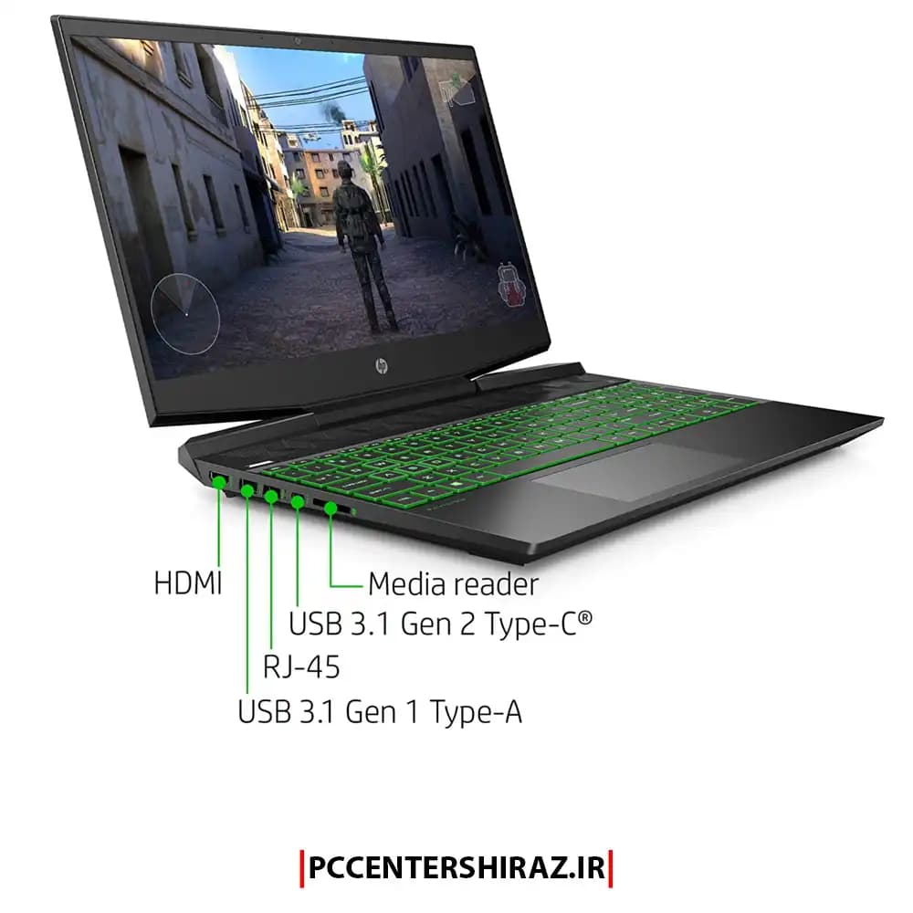 لپ تاپ اچ پی HP Pavilion Gaming 15 i5 8GB 512ssd 4GB — تصویر ۳
