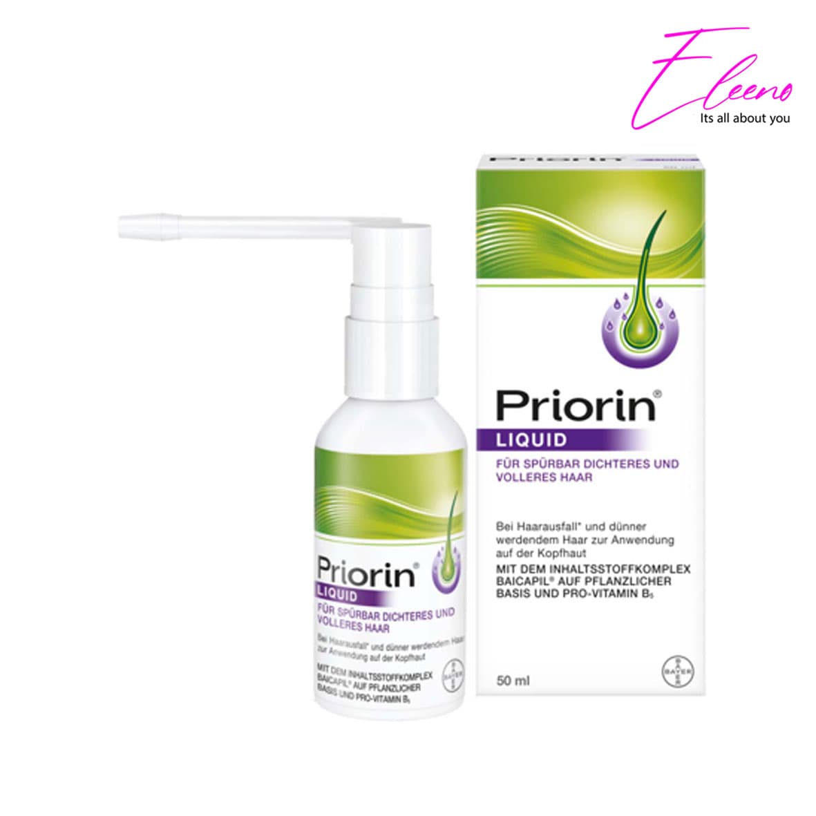 تونیک درمانی ضد ریزش پریورین Priorin Liquid