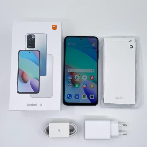 شاژرر 22.5 وات شیائومی اصلی مدل MDY-11-EM اورجینال سر کارتن با کابل تایپ سی و جعبه Redmi 10 2022 — تصویر ۳