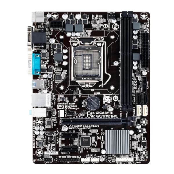مادربرد گیگابایت GIGABYTE GA-H81M-D2V استوک