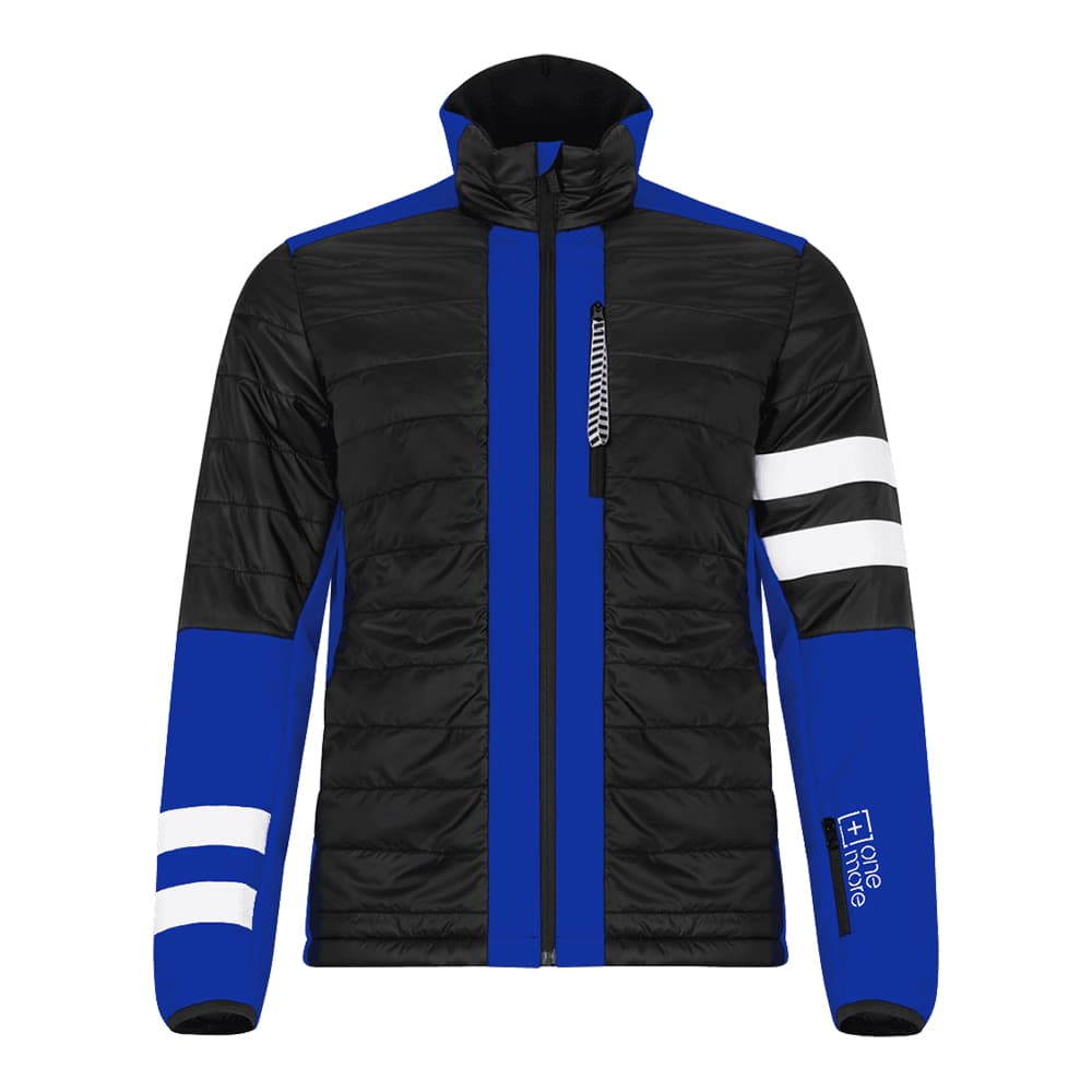 کاپشن اسکی میدلایر مدل Quattro Zero Uno Eco-Padded Softshell برند OneMore – مشکی آبی