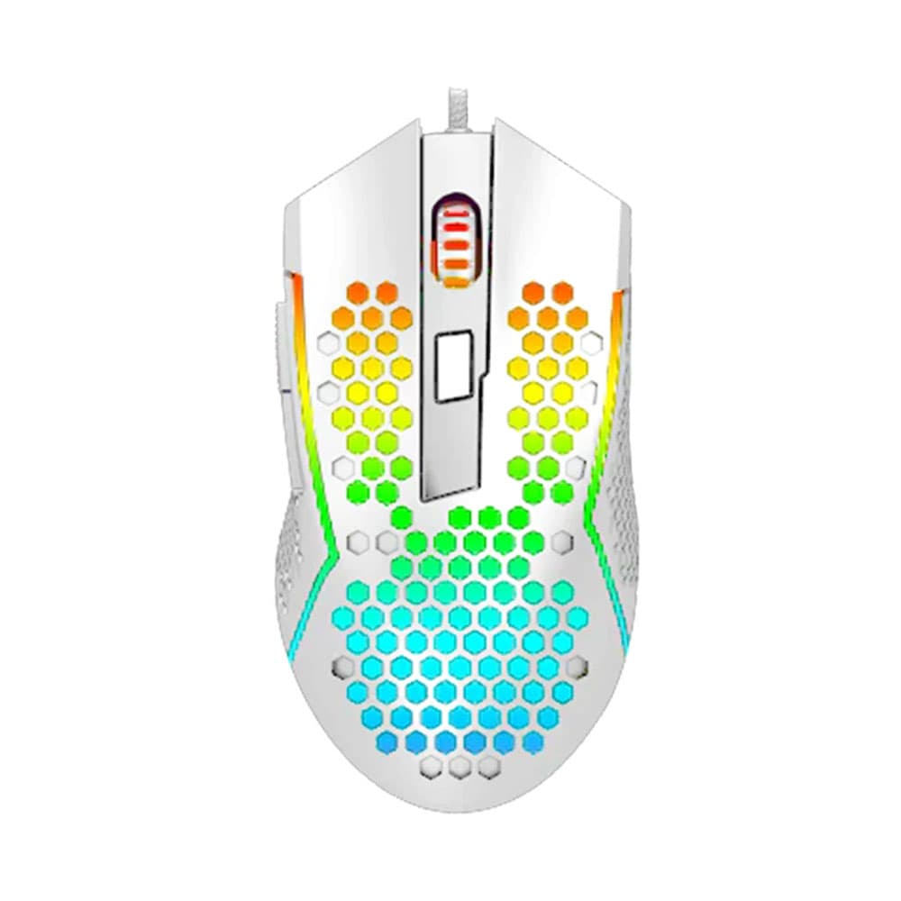 ماوس گیمینگ ردراگون Redragon Gaming mouse M987 WH LIGHTWEIGHT HONEYCOMB