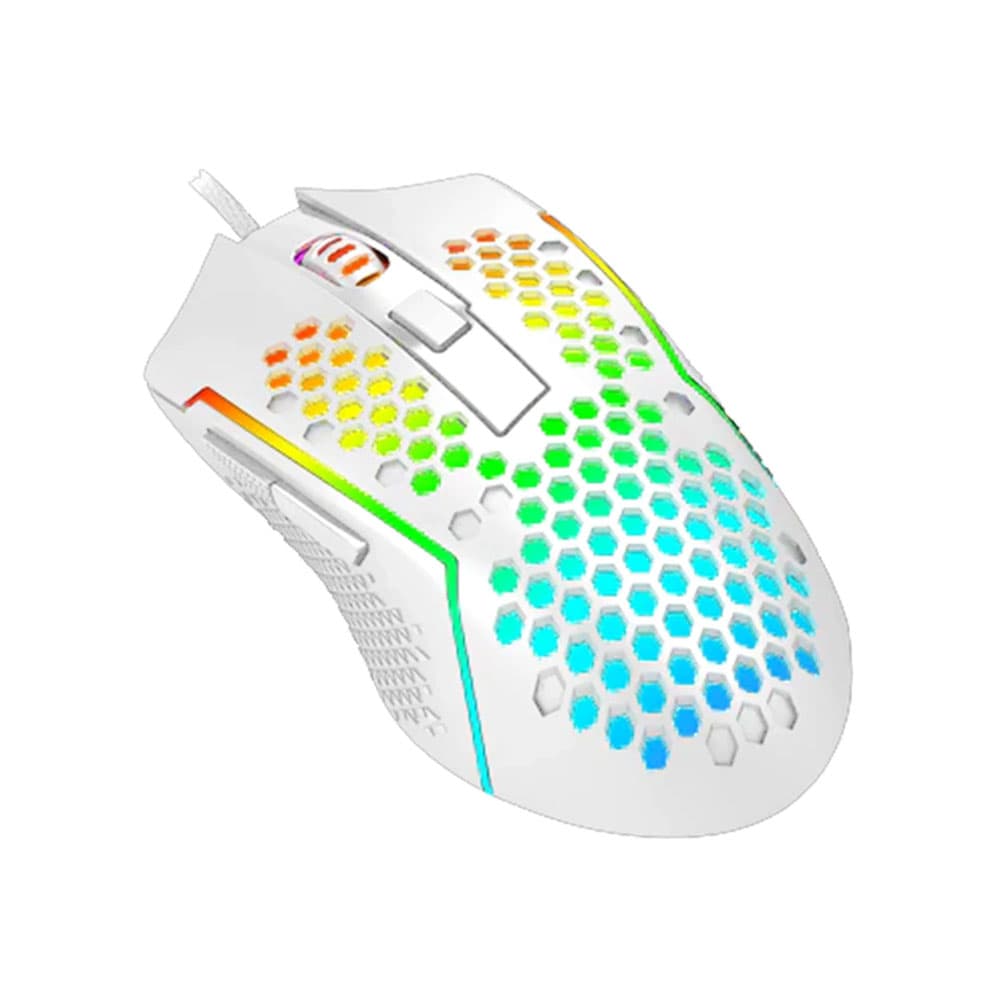 ماوس گیمینگ ردراگون Redragon Gaming mouse M987 WH LIGHTWEIGHT HONEYCOMB — تصویر ۴