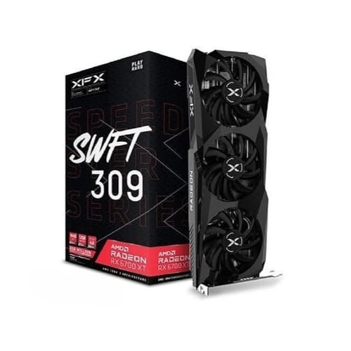کارت گرافیک XFX RX 6700 XT SWIFT 309 12GB استوک — تصویر ۲